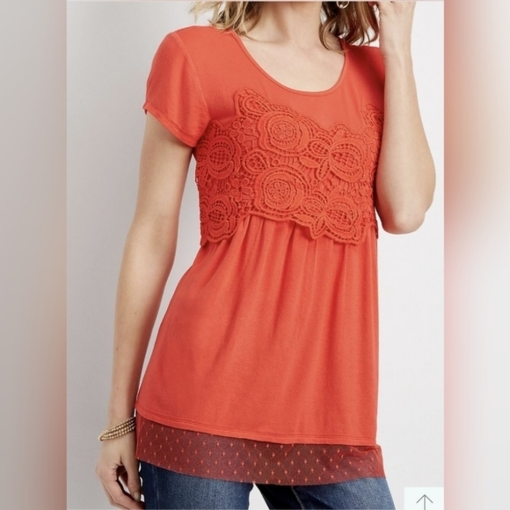 Maurices Orange Tee